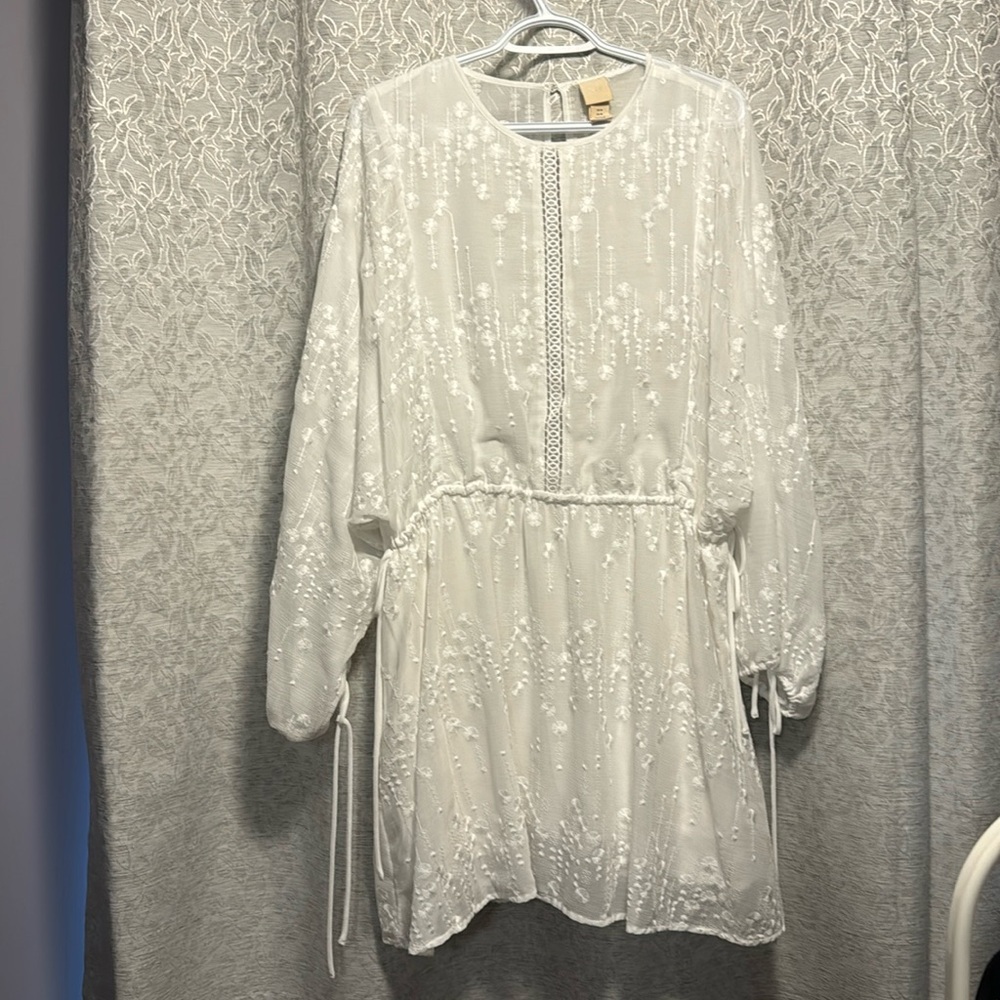 H&M white dress